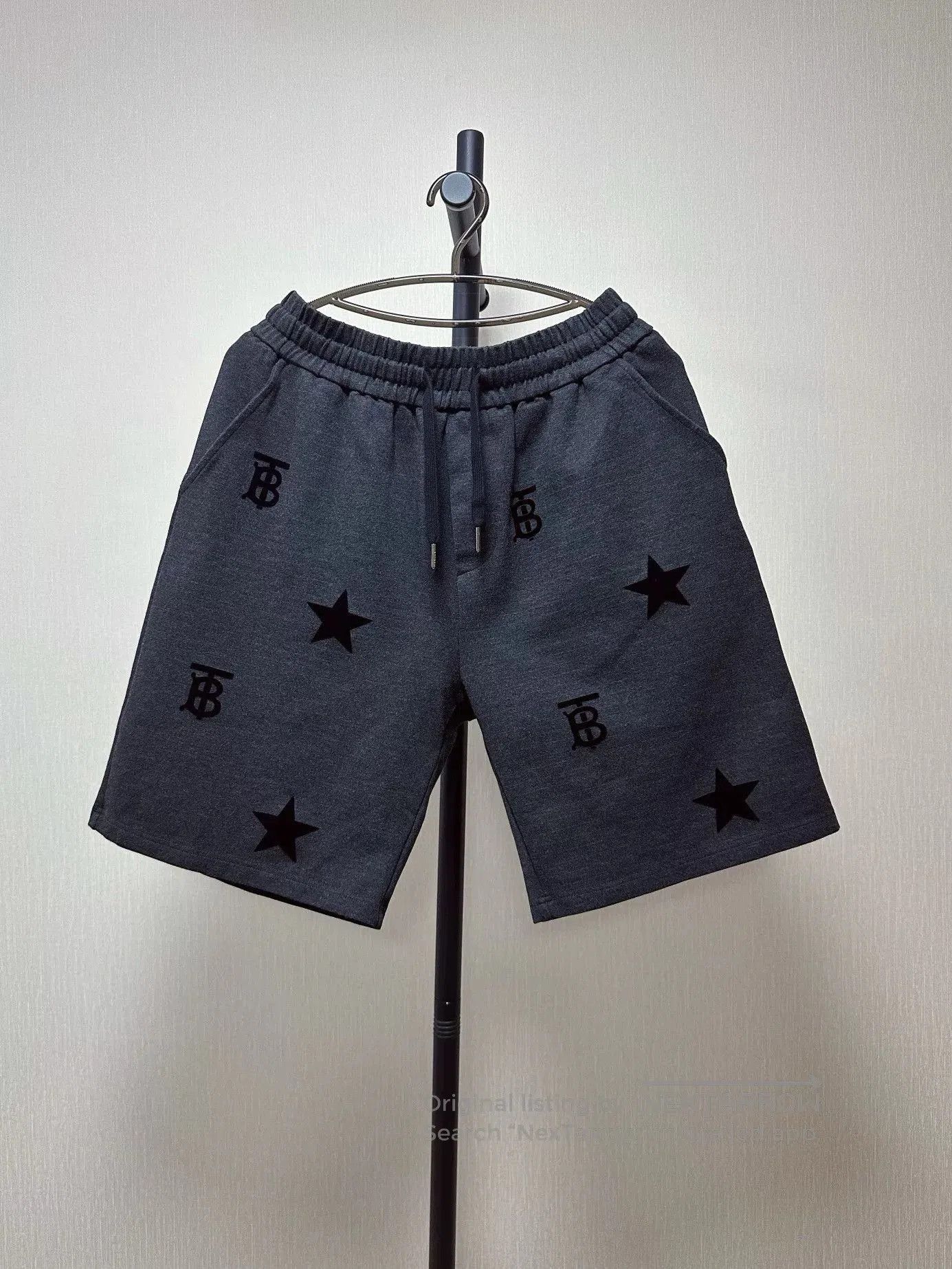 Burberry Burberry Dark Gray Cotton Shorts. Size US 26 / EU 42 - 8 Thumbnail