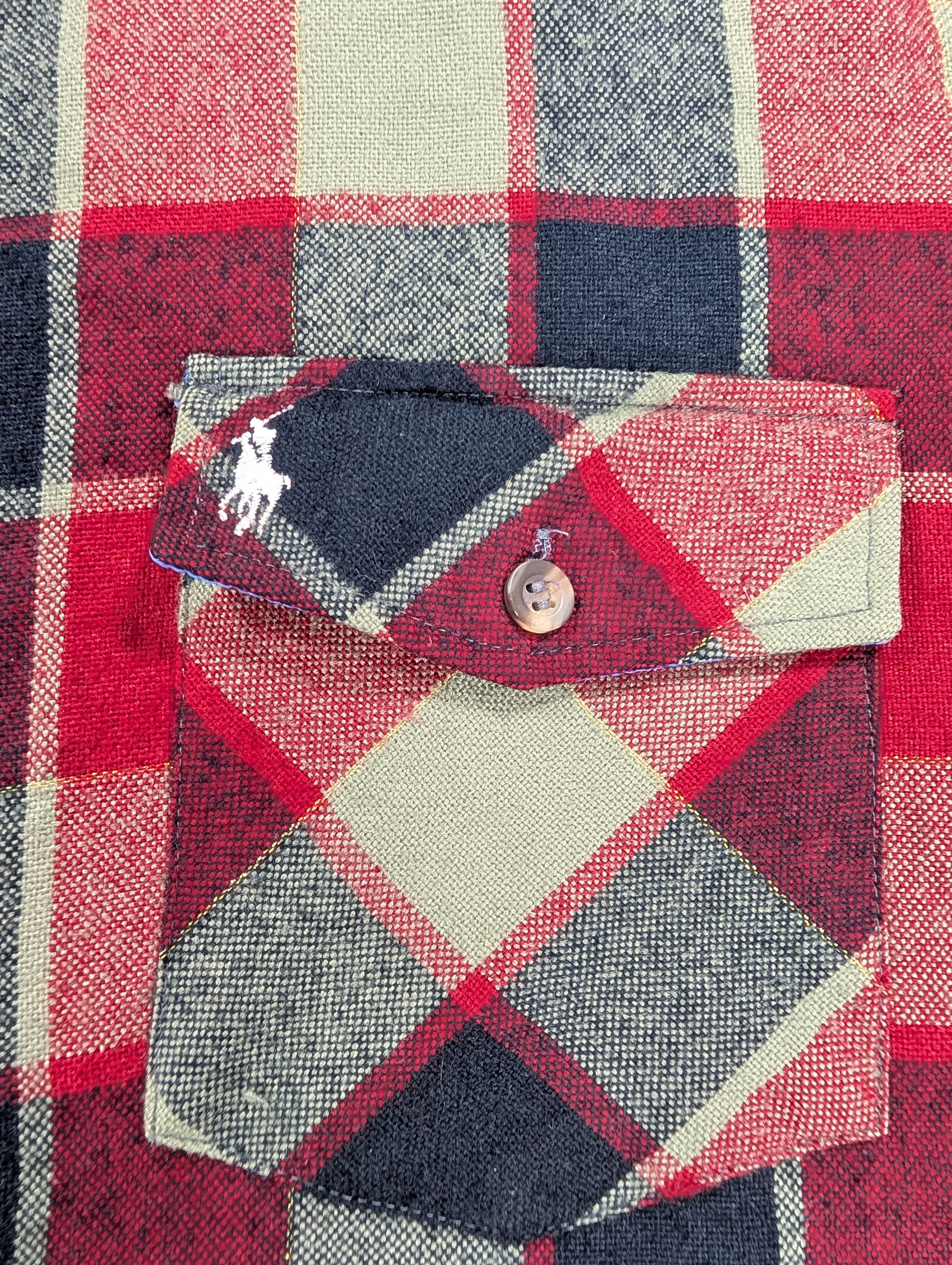 Ralph Lauren Rare Vintage Polo Ralph Lauren Shacket Wool Plaid Korea 80s Size US L / EU 52-54 / 3 - 12 Thumbnail