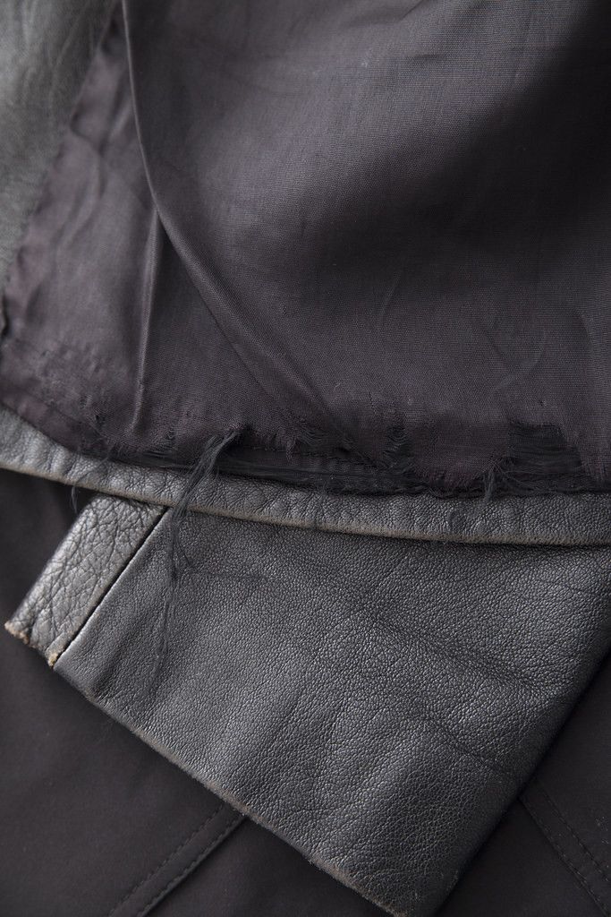 Vintage 1970's black leather jacket Size US M / EU 48-50 / 2 - 10 Thumbnail