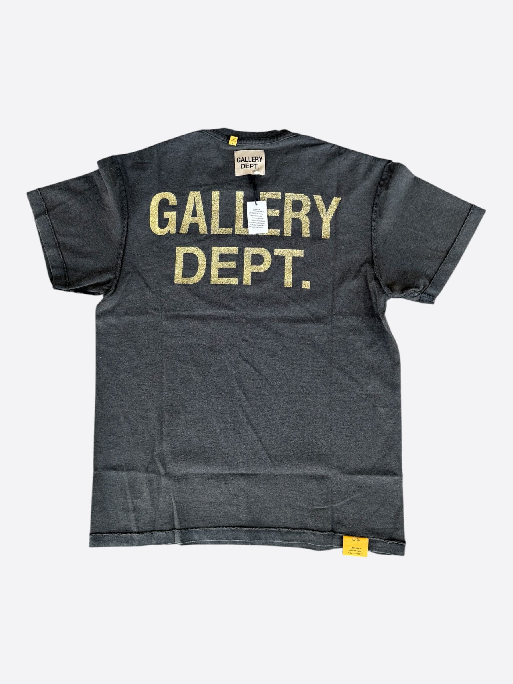 Gallery Dept. Faded Black Art That Kills Glitter Logo Reversible T-Shirt Size US S / EU 44-46 / 1 - 3 Thumbnail
