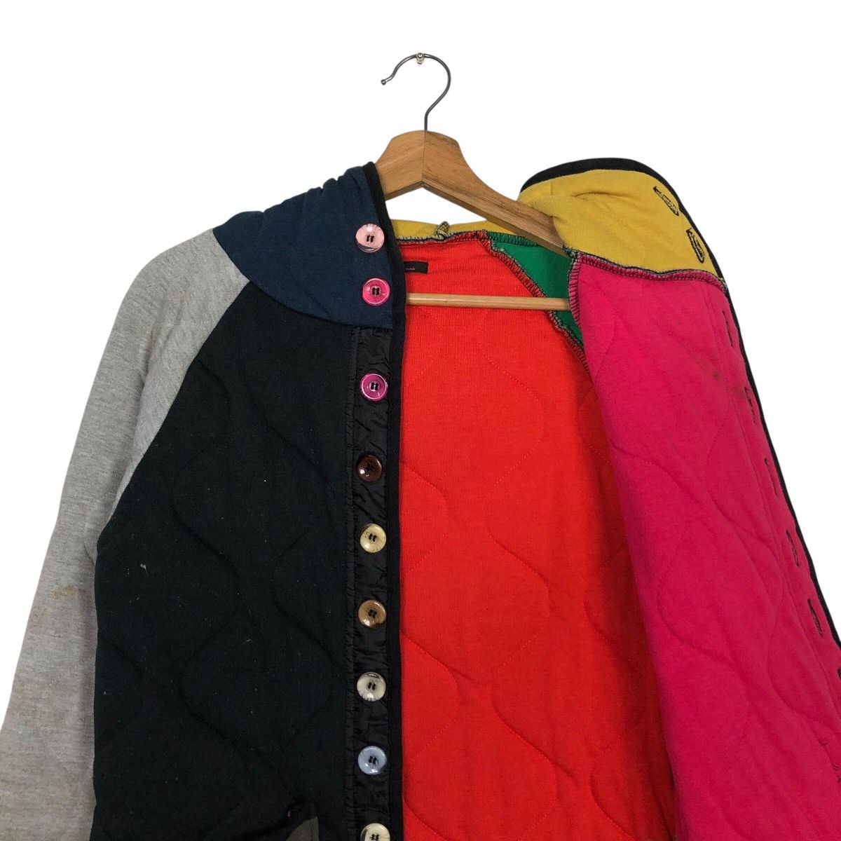 Japanese Brand 📌Vintage Button Quilted Jacket Grand One Japan Style Size US S / EU 44-46 / 1 - 14 Thumbnail