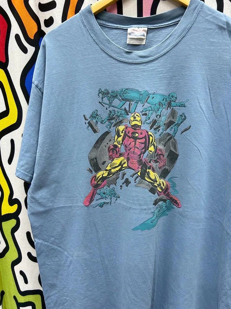 Marvel Comics Vintage 2004 Ironman Marvel tshirt size XL Size US XL / EU 56 / 4 - 1 Thumbnail