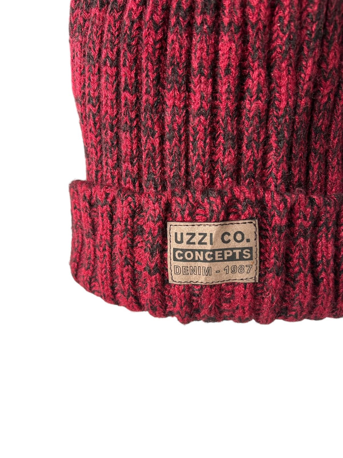 Japanese Brand × Kapital × Vintage DENIM -1987 UZZI CO. Concepts Crochet Knitt Japanese Beanie Size ONE SIZE - 2 Thumbnail