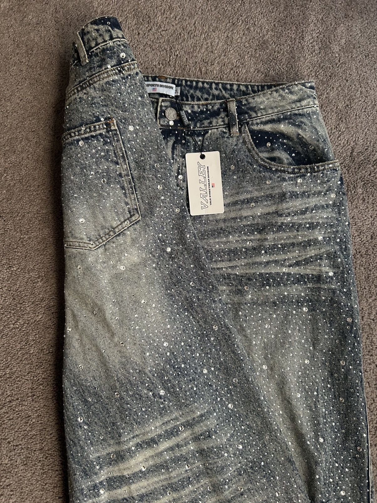 Vintage Vale Rain Classic Denim Size US 34 / EU 50 - 2 Thumbnail