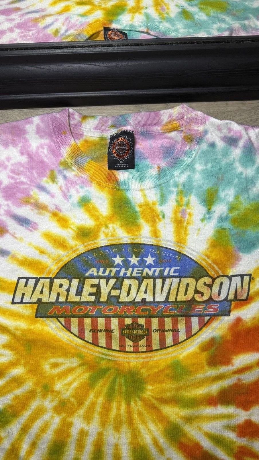 Harley Davidson Vintage / Y2K Harley Davidson Sedona Arizona Tie Dye Shirt Size US XL / EU 56 / 4 - 4 Thumbnail