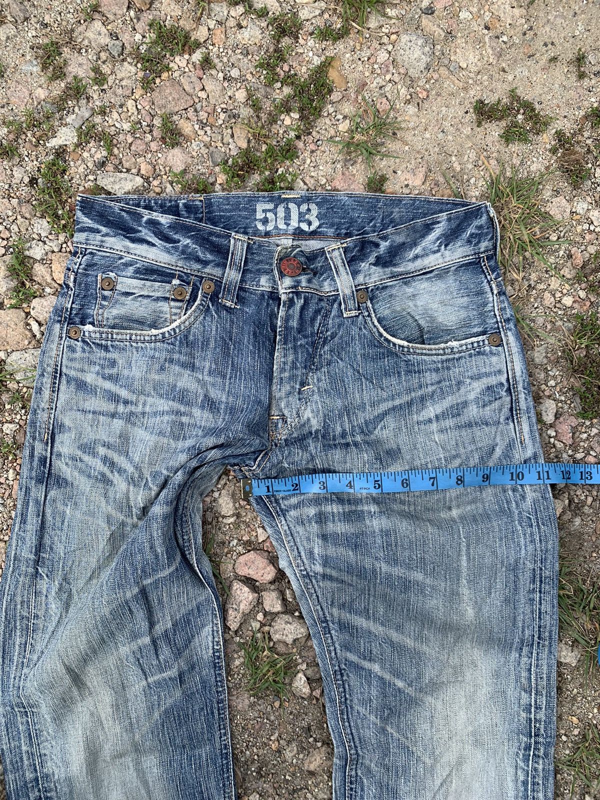 Edwin EDWIN 503 BLUE TRIP STYLE WASHED JEANS 90s Size US 32 / EU 48 - 5 Thumbnail