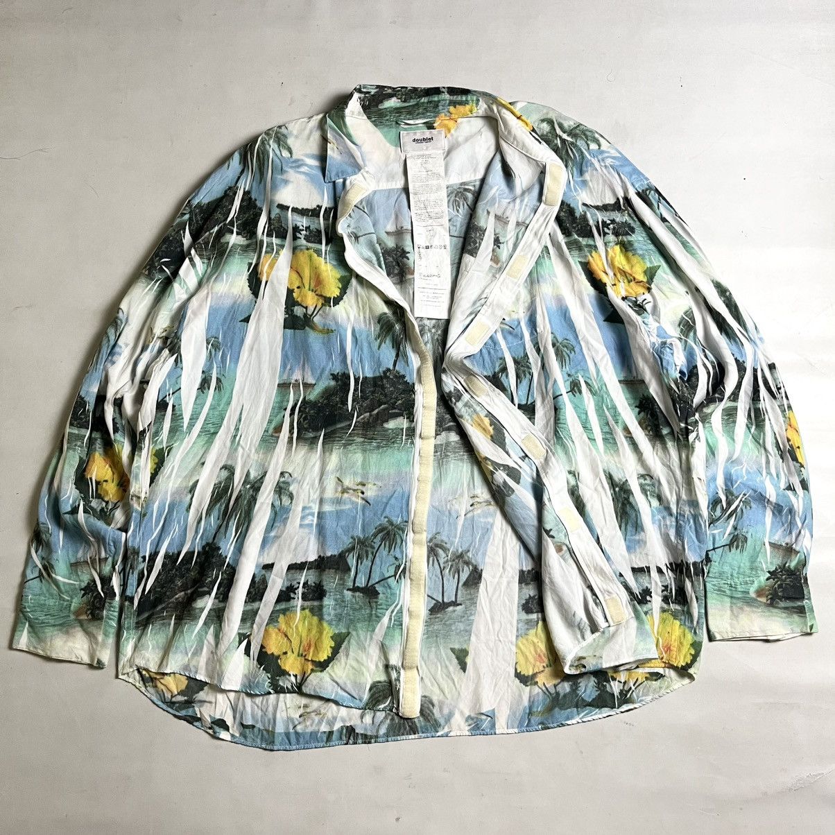 Doublet Double Aloha Shirt in The Hanger Mold Size US L / EU 52-54 / 3 - 3 Thumbnail