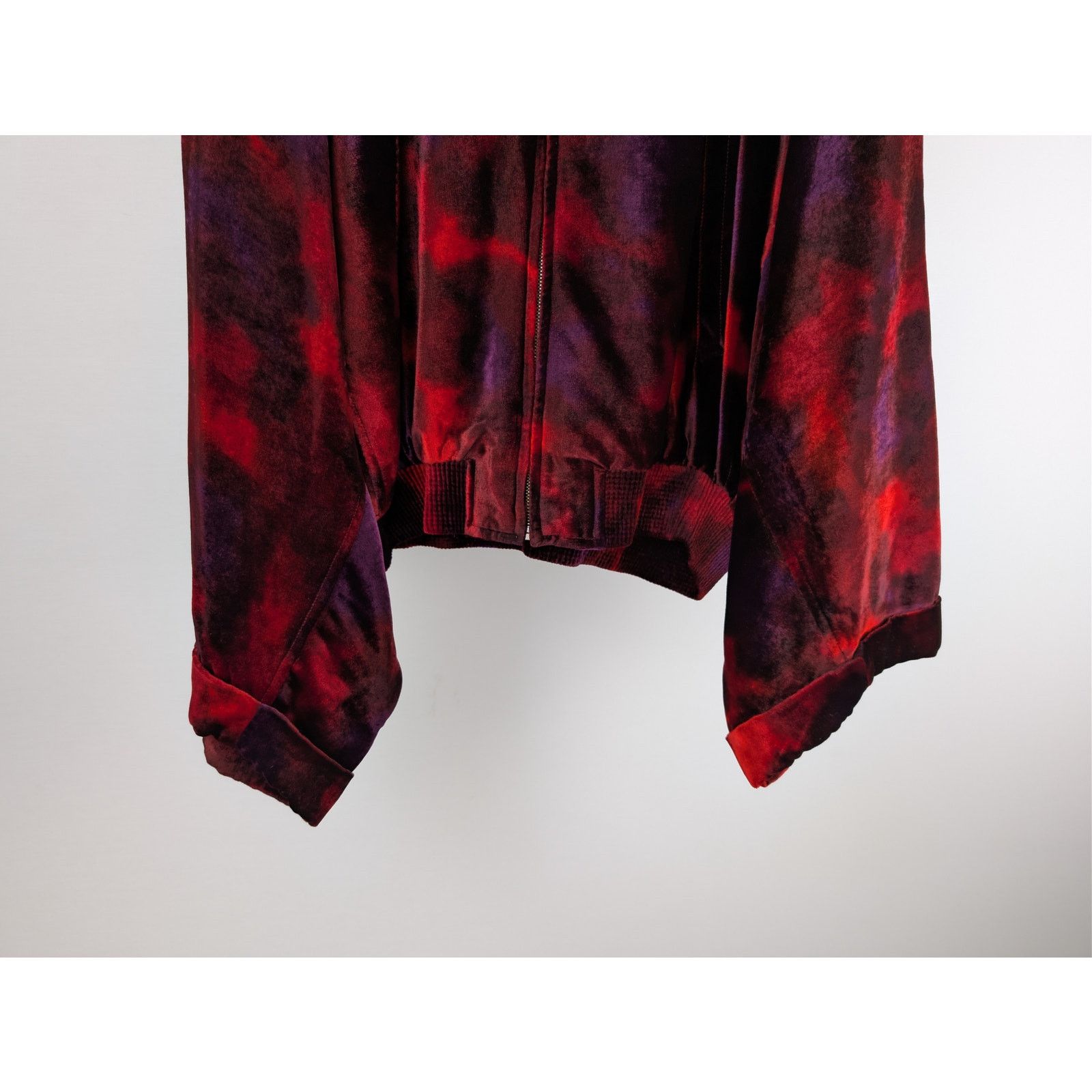Saint Laurent Paris o1rshd1 Velours Liquide Ombre Jacket in Rouge Rose Size US L / EU 52-54 / 3 - 4 Thumbnail