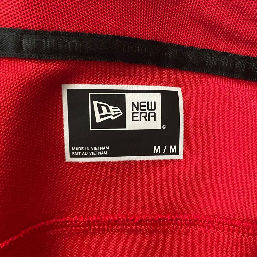 New Era New Era men M 3 button short sleeve polo red Size US M / EU 48-50 / 2 - 6 Thumbnail