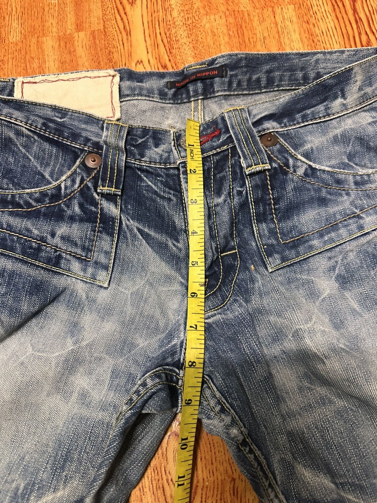 If Six Was Nine Vintage Blue way boot cut Size US 33 - 13 Thumbnail