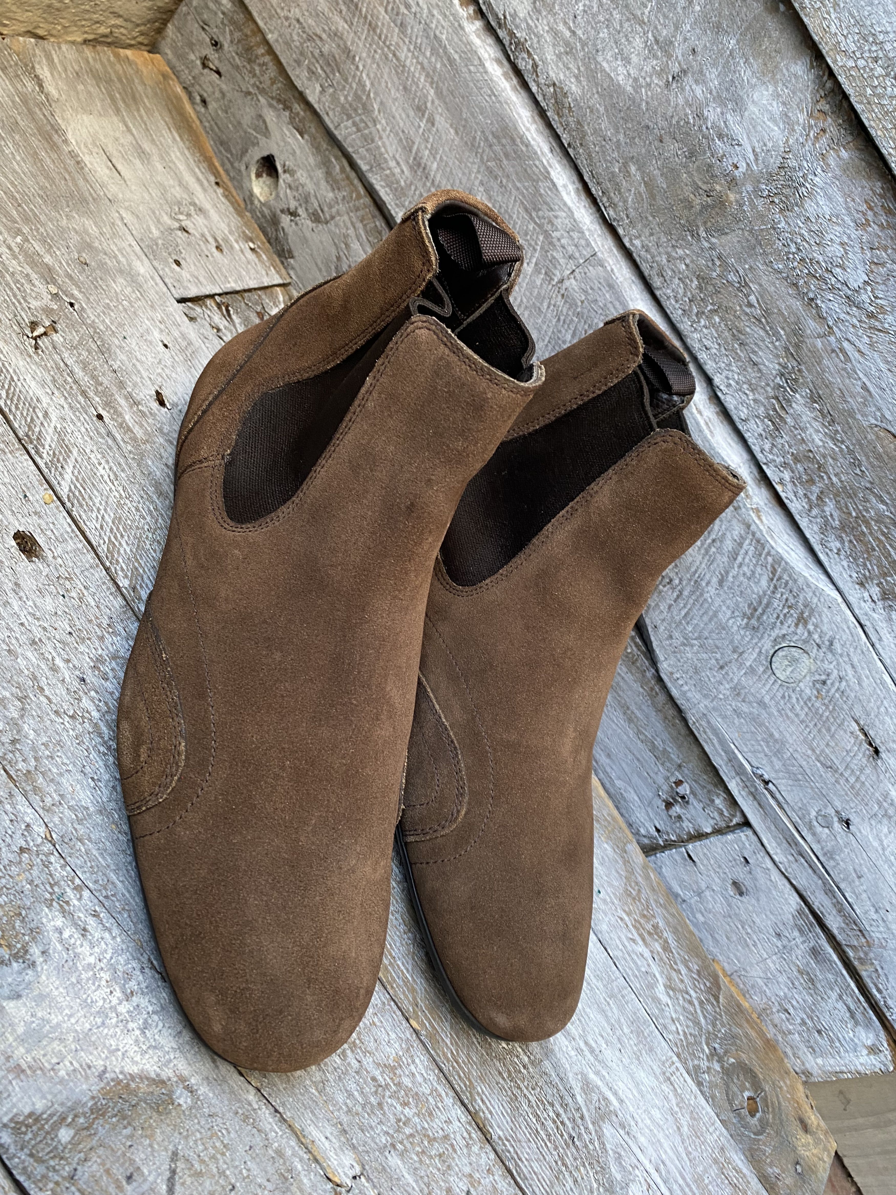 Prada Prada chelsea suede boots sz uk6.5 Size US 7.5 / EU 40-41 - 7 Thumbnail