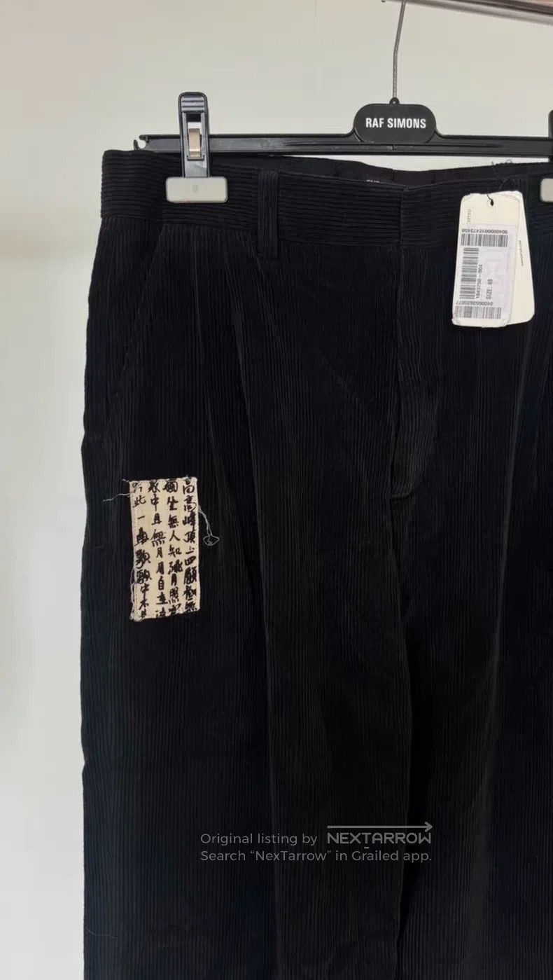 Enfants Riches Deprimes Enfants Riches Deprimes Black Corduroy Poetry Patch Wrinkl Size US 32 / EU 48 - 2 Thumbnail