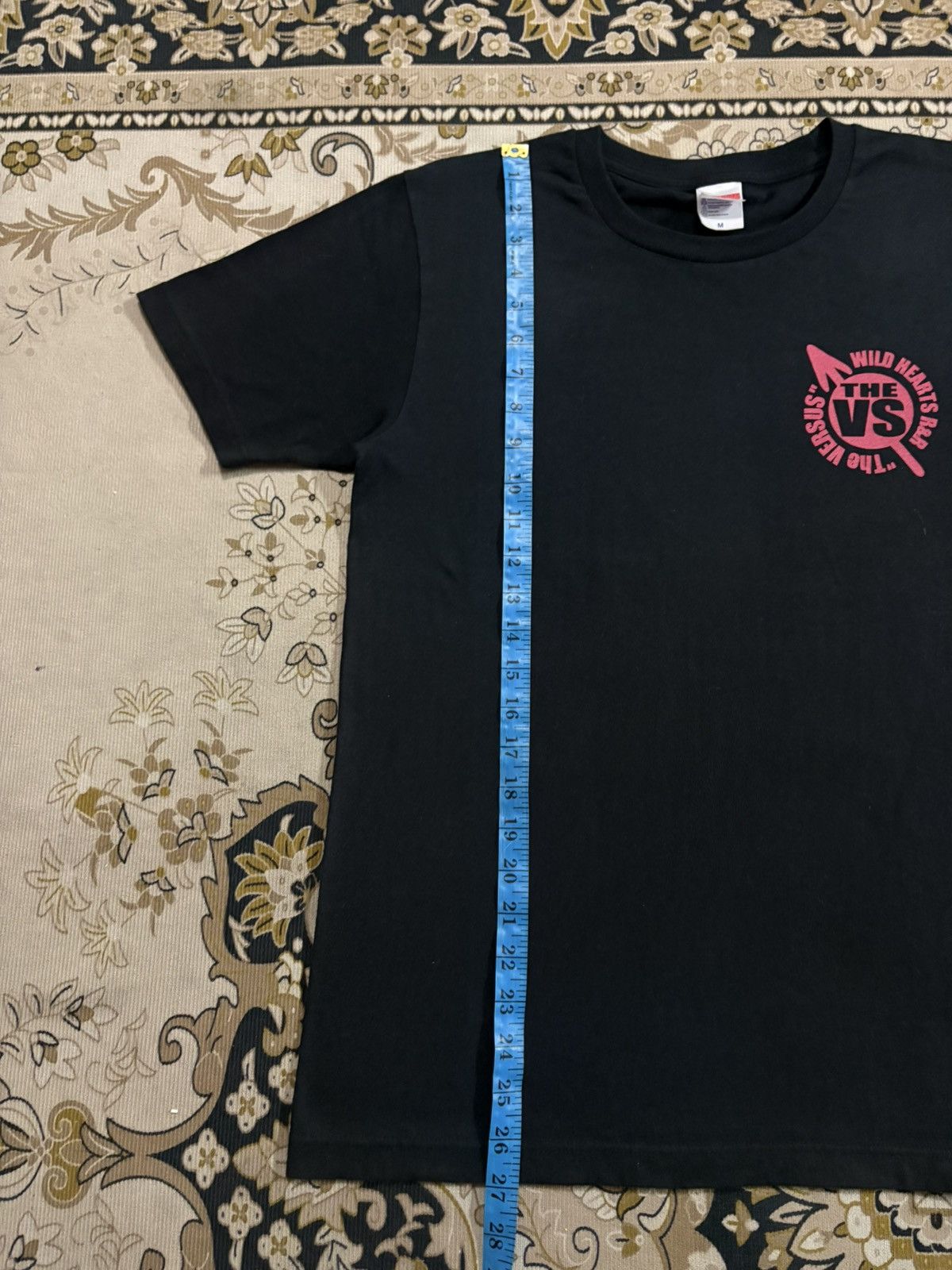 Band Tees Japanese Brand wild Hearts ROCK N ROLL Tee Size US M / EU 48-50 / 2 - 8 Thumbnail