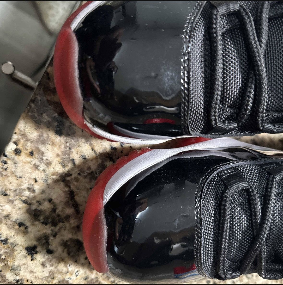 Jordan Brand Air Jordan 11 Retro 'Bred' 2012 W/free space jam tee Size US 10 / EU 43 - 10 Thumbnail