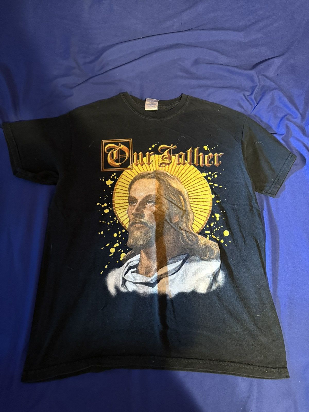 Vintage Jesus shirt Size US M / EU 48-50 / 2 - 1 Thumbnail