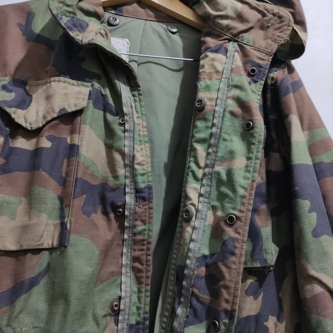 Other Vintage M-65 Field Jacket, Woodland Camo Size US M / EU 48-50 / 2 - 10 Thumbnail