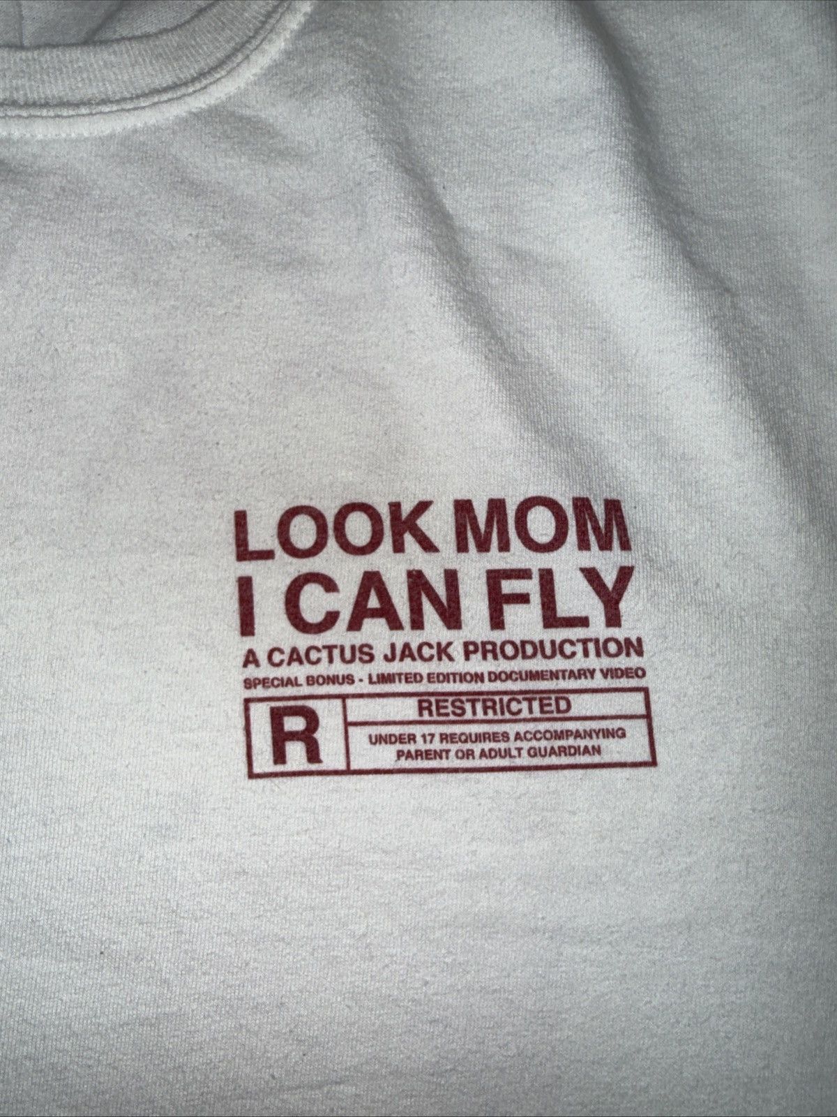 Travis Scott Cactus Jack Travis Scott Look Mom I Can Fly Tee Size Medium Size US M / EU 48-50 / 2 - 7 Thumbnail