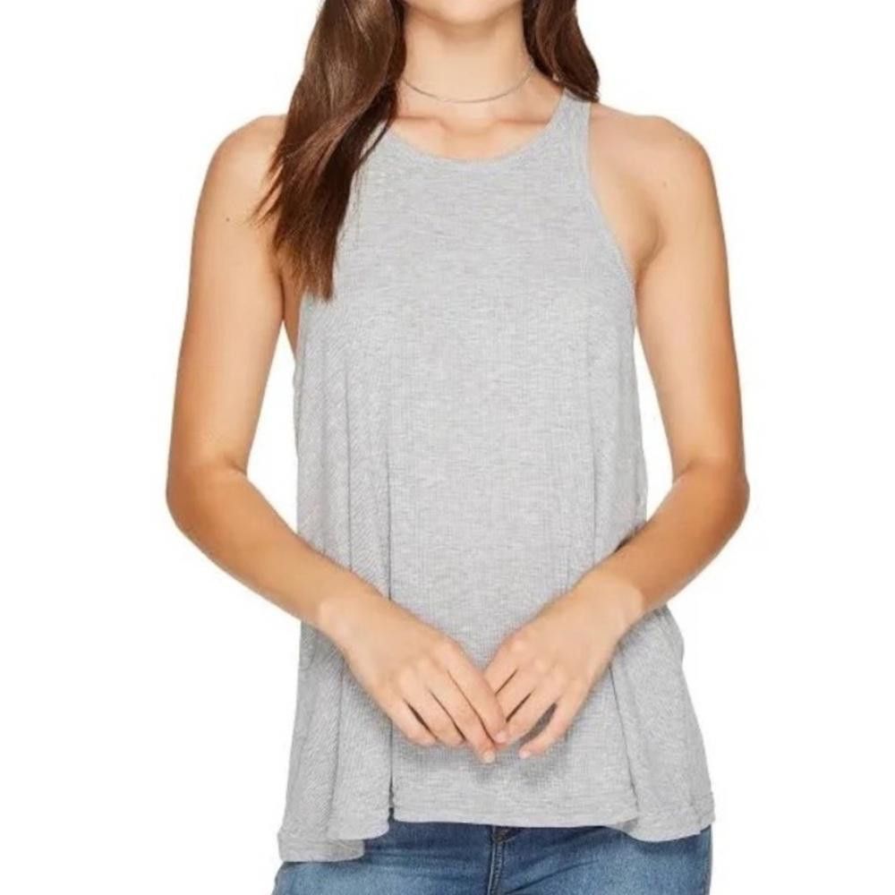 Free People Free People l Long Beach Ribbed Tank Gray Medium Size M / US 6-8 / IT 42-44 - 9 Thumbnail
