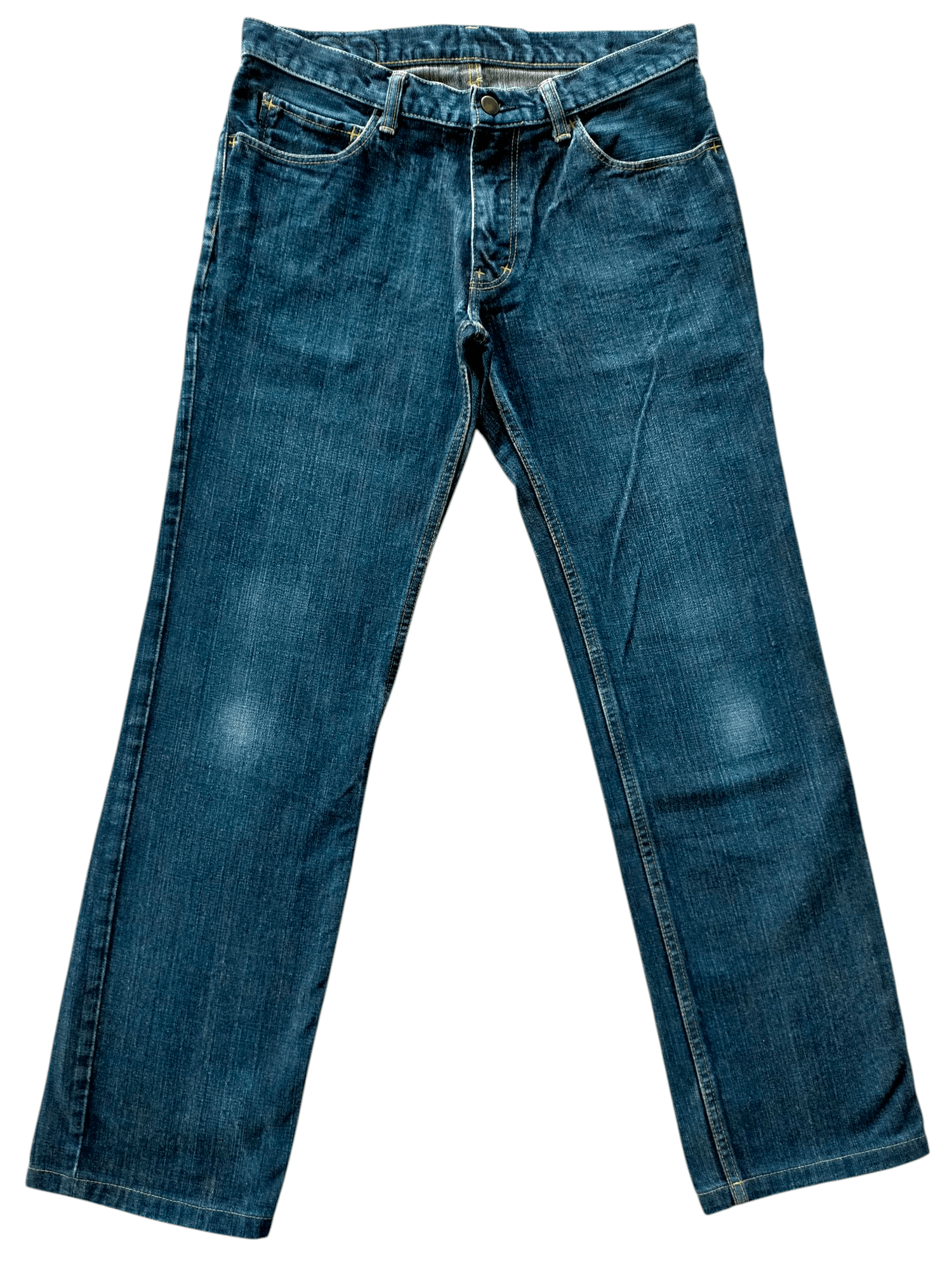 Number (N)ine Number (N)ine Made in Japan blue Denim Pants Size US 32 / EU 48 - 3 Thumbnail