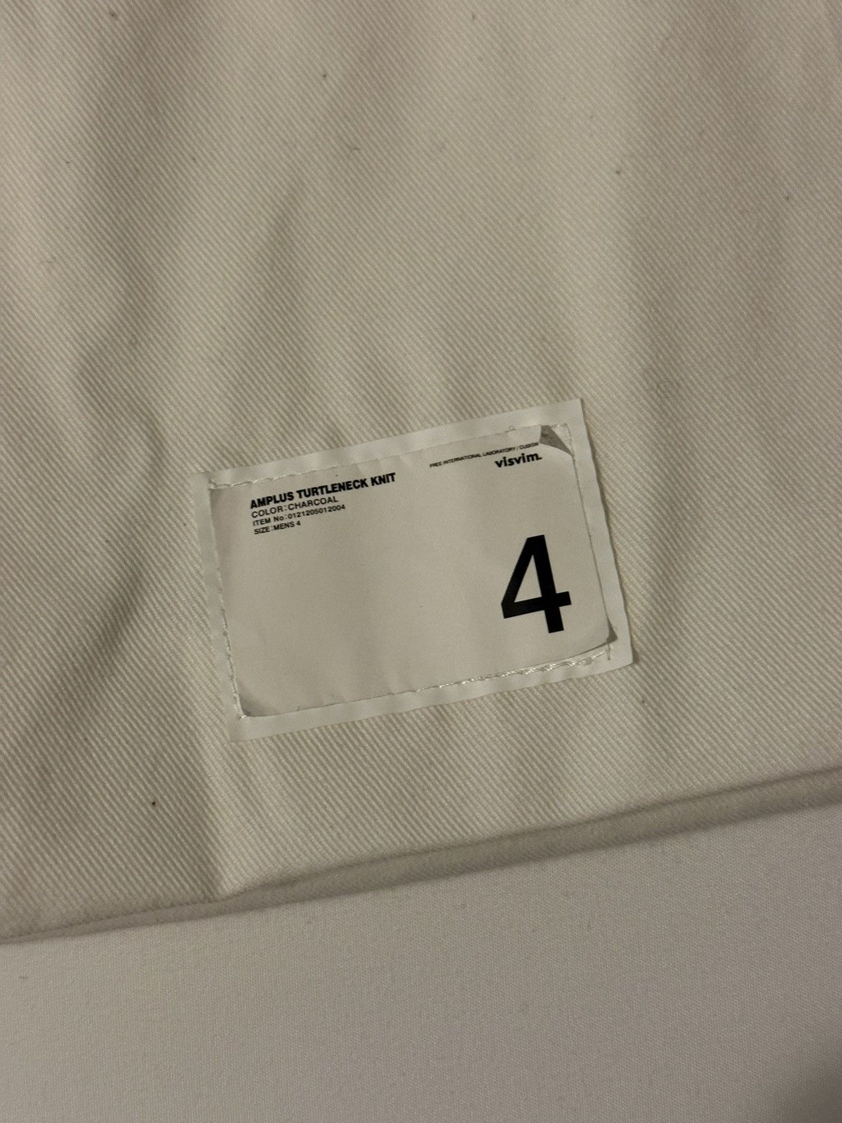 Visvim Visvim AW21 Amplus Turtleneck Knit Size US XL / EU 56 / 4 - 16 Thumbnail