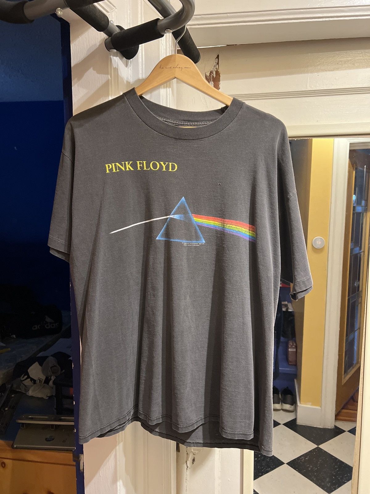 image of Brockum Pink Floyd Dark Side Of The Moon XL 1992 in Dark Charcoal, Men's