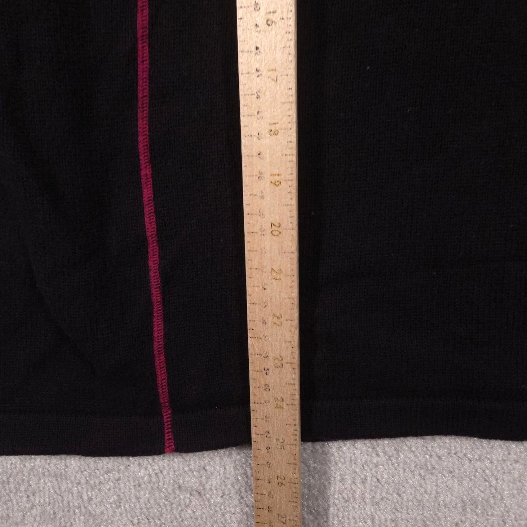 Vintage VINTAGE CJ Banks Sweater Womens 2X Black Mock Neck 1/4 Zip Fair Isle Ski Knit Pullover Size XXL / US 16-18 / IT 52-54 - 6 Thumbnail