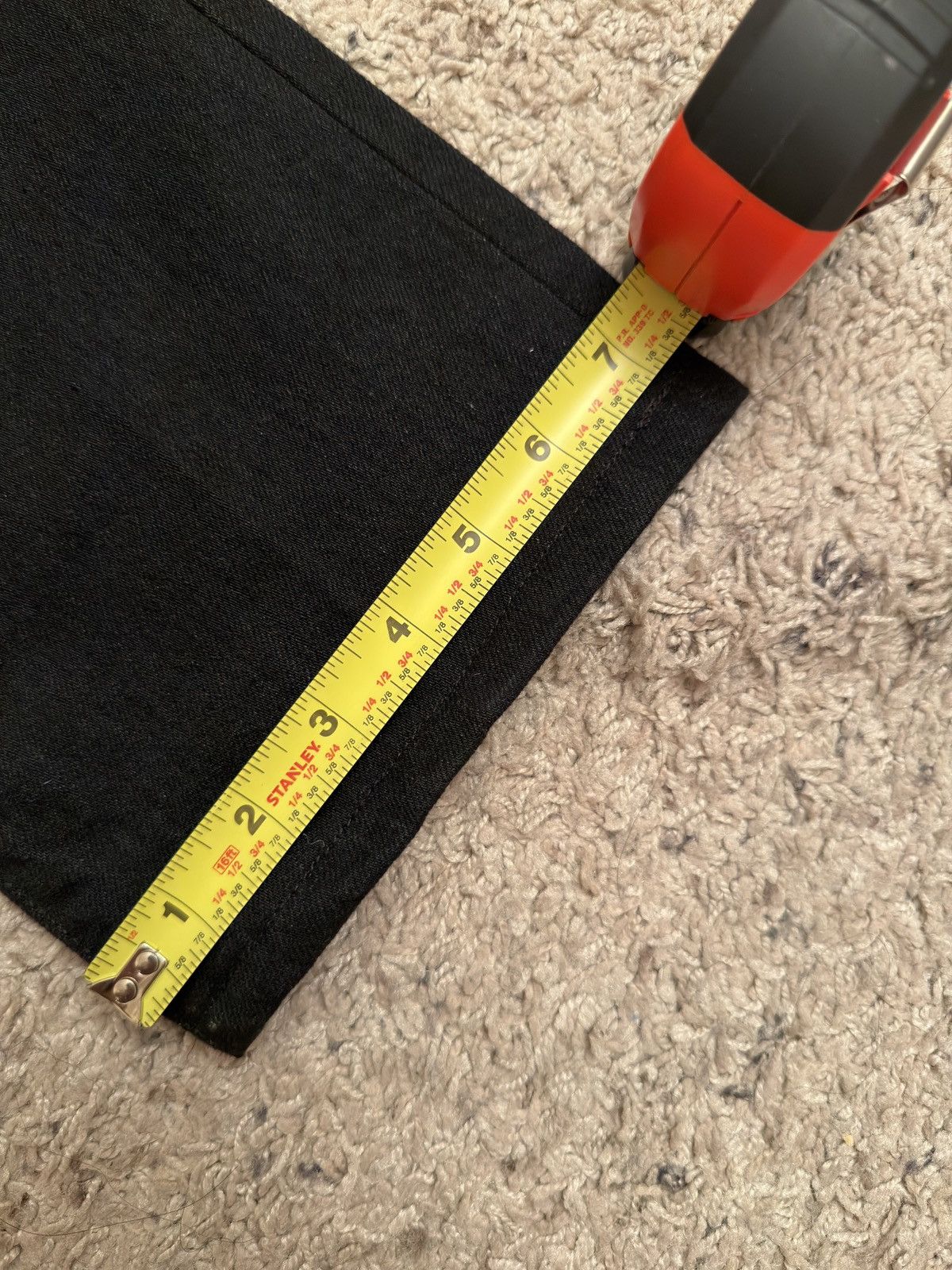 Yves Saint Laurent Saint laurent D27 black denim jeans Size US 32 / EU 48 - 6 Thumbnail