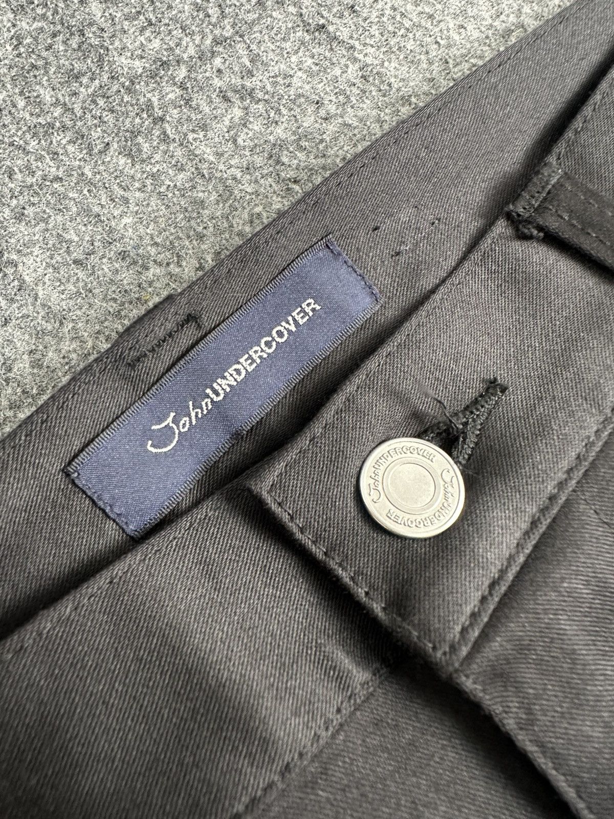 John Undercover × Undercover John Undercover - Undercover Slim Pants with Apron Stretch Size US 33 - 12 Thumbnail