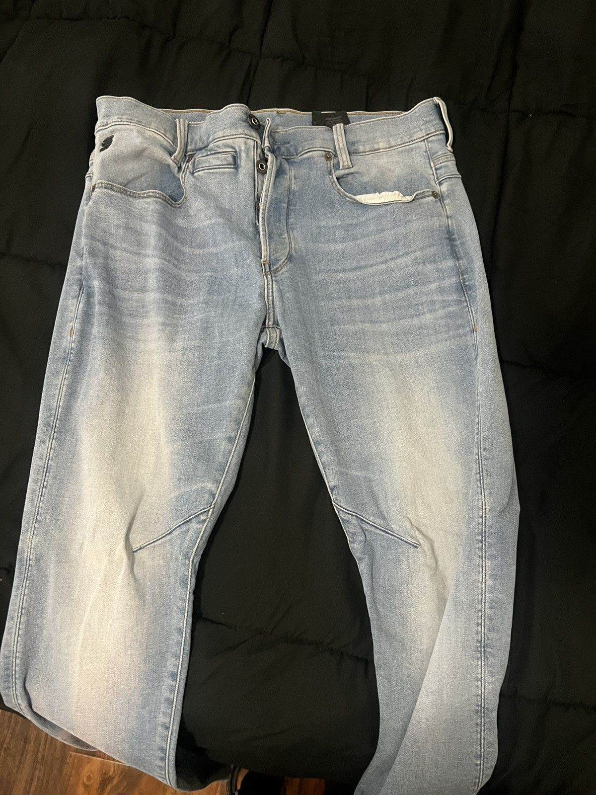 G-Star G star D-staq 5 pocket slim Size US 32 / EU 48 - 3 Thumbnail