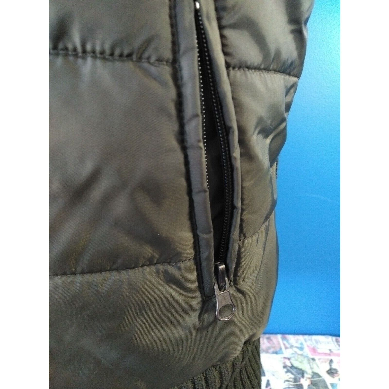 Other Girls Junior Brown VEST. SIZE L Full Zip Size L / US 10 / IT 46 - 2 Thumbnail