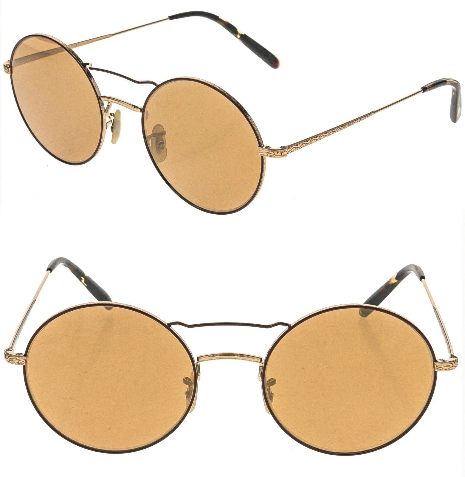 OLIVER PEOPLES 1214 NICKOL OV1214S Rose Round Sunglass