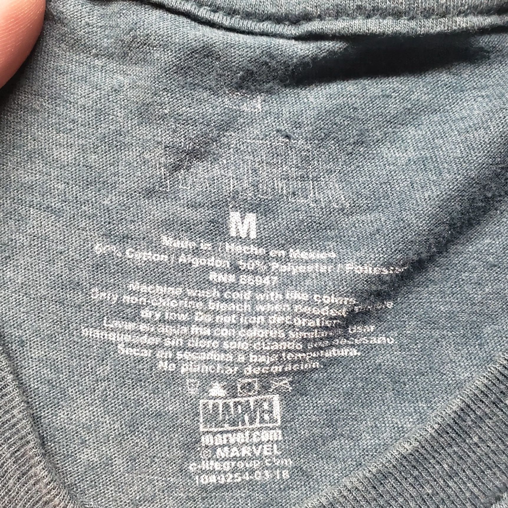 Vintage Marvel Shirt Men T-Shirt Gray Short Sleeve Crew Neck M Medium Product Image Panther Marvel Universe Movie Graphic Print Clothing Mens Size US M / EU 48-50 / 2 - 3 Thumbnail