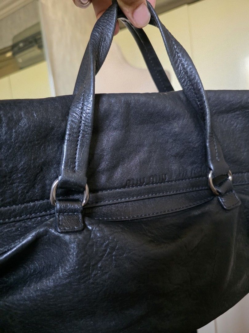 Miu Miu Miu Miu fall 2004 Lambskin Motorcycle Bag Size ONE SIZE - 8 Thumbnail