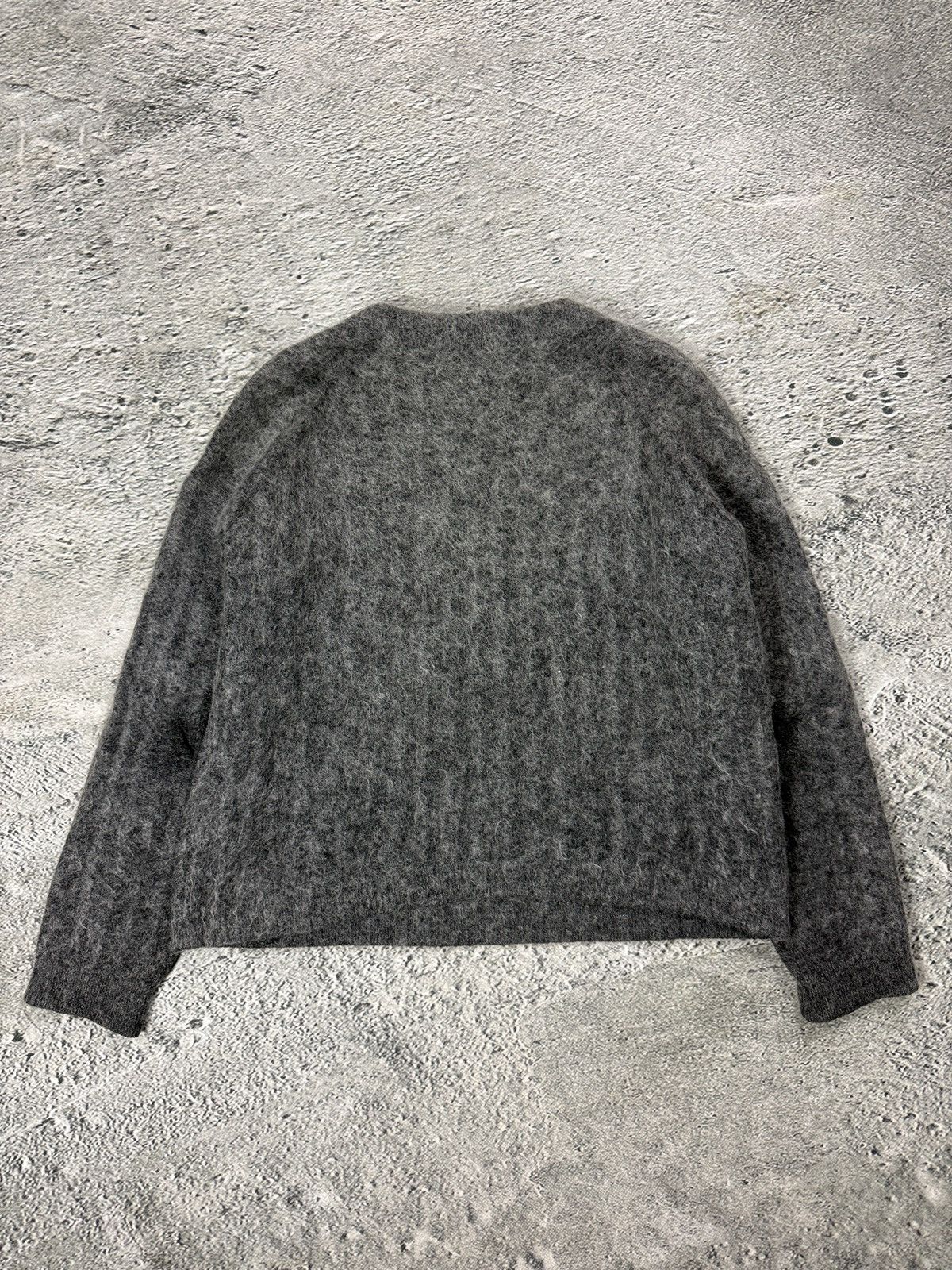 Acne Studios Acne Studios mohair sweater grey dramatic moh paw14 Size US XS / EU 42 / 0 - 4 Thumbnail