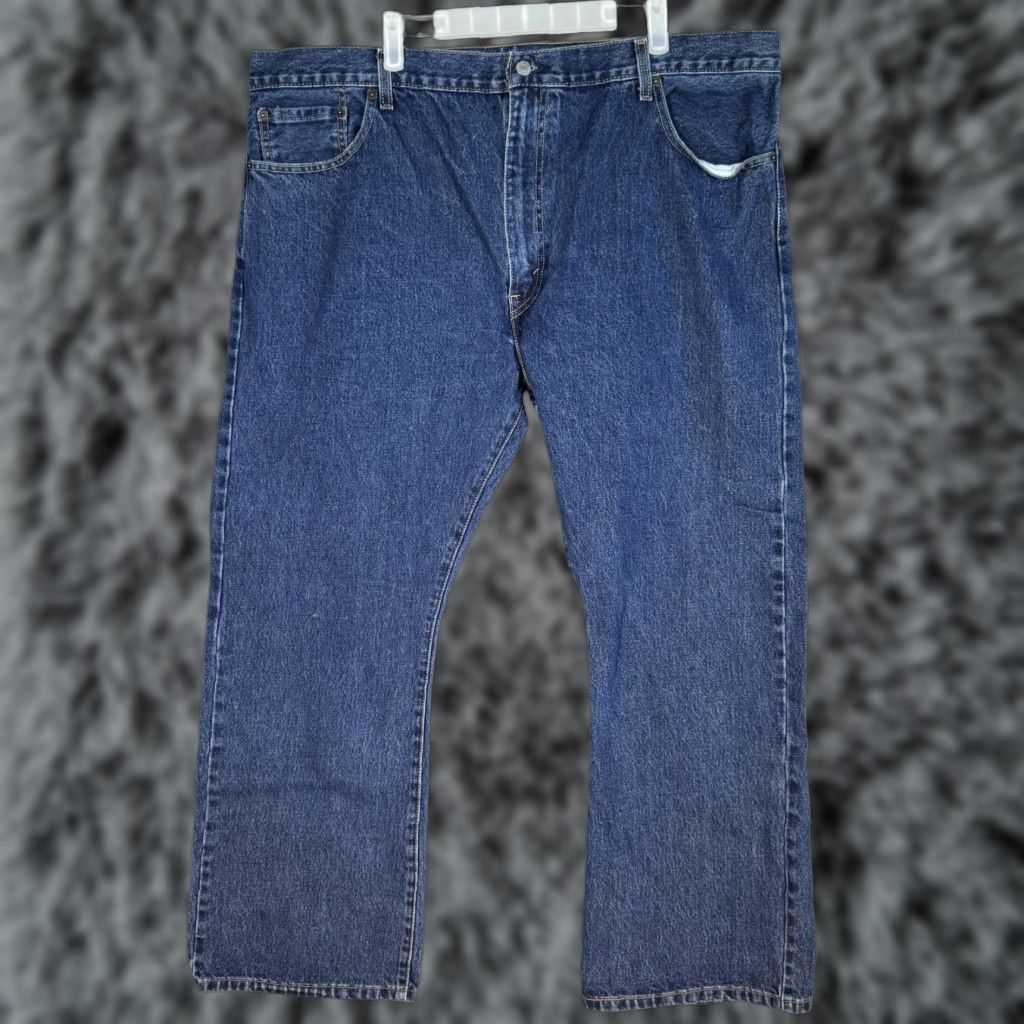 Levi's Levi's 517 Jeans Mens 44x30 Blue Denim Bootcut Straight Leg 100% Cotton Regular Jeans Mens Boys Girls? Size US 44 / EU 60 - 1 Thumbnail