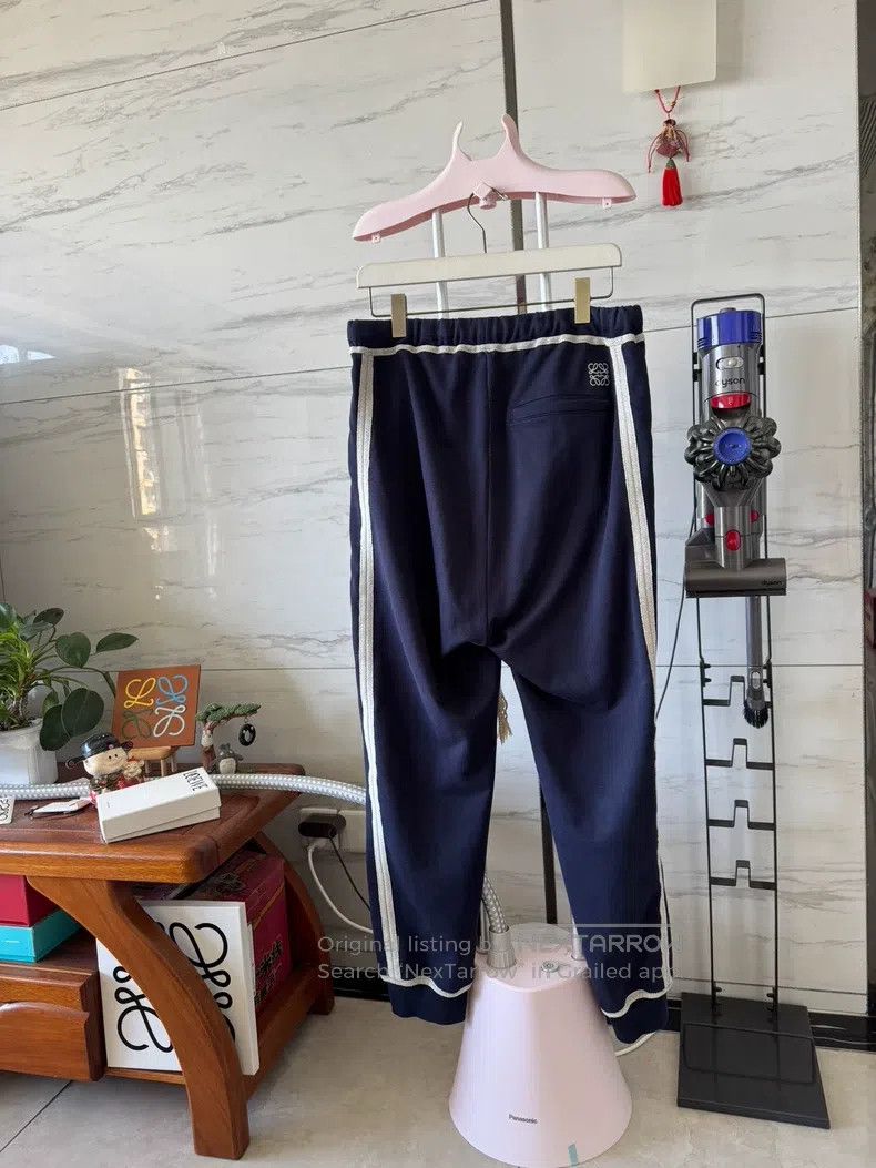 Other Loewe size L Dark Blue Sweatpants Size 26" / US 2 / IT 38 - 2 Thumbnail