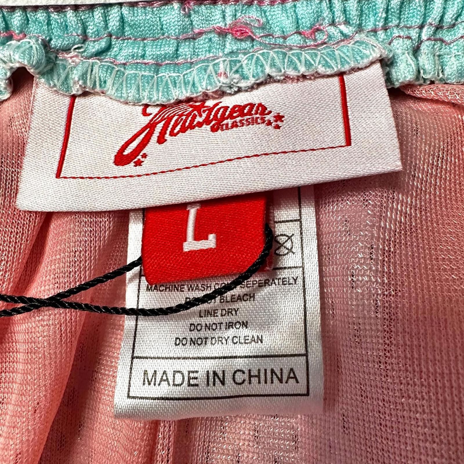Designer NWT Headgear Damn Gina Martin Basketball Shorts Pink Men’s L Size US 34 / EU 50 - 7 Thumbnail