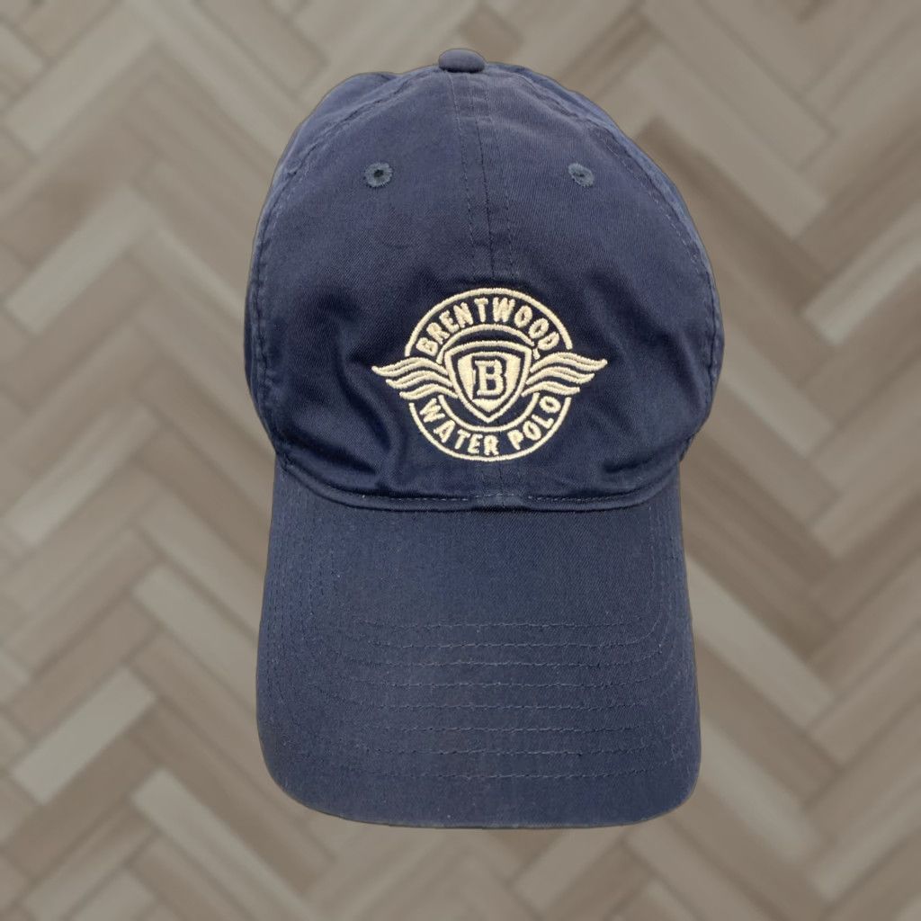 Nike VINTAGE? No. Use: Nike Brentwood Water Polo Hat Cap Navy Adjustable Snap Back OSFM Unisex Adults One Size Navy Logo Hats Mens Womens Size US M / EU 48-50 / 2 - 1 Thumbnail