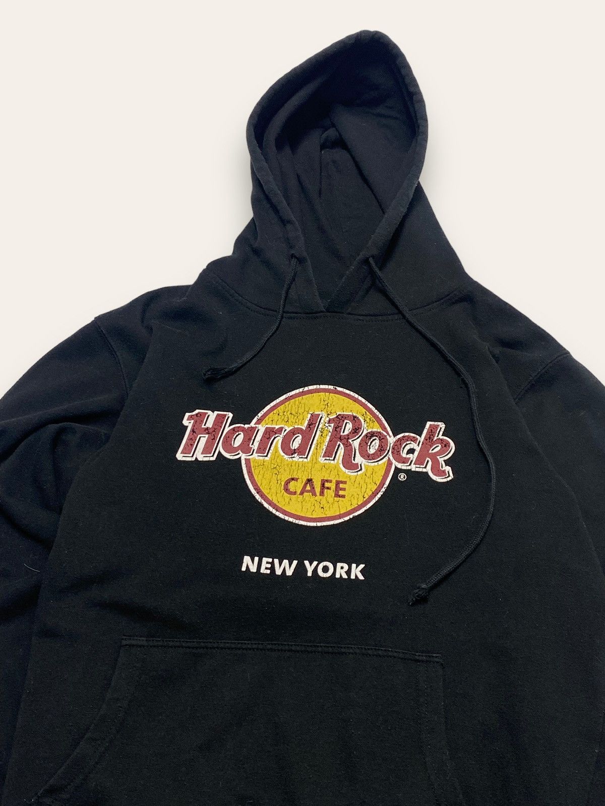 Hard Rock Cafe Vintage HARD ROCK CAFE NEW YORK Big Logo Black Hoodie Size US M / EU 48-50 / 2 - 2 Thumbnail