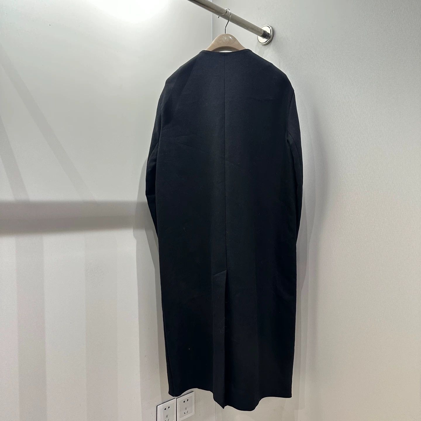 Hermes Hermes colorblock leather buckle long coat 36 linen Size XS / US 0-2 / IT 36-38 - 2 Thumbnail
