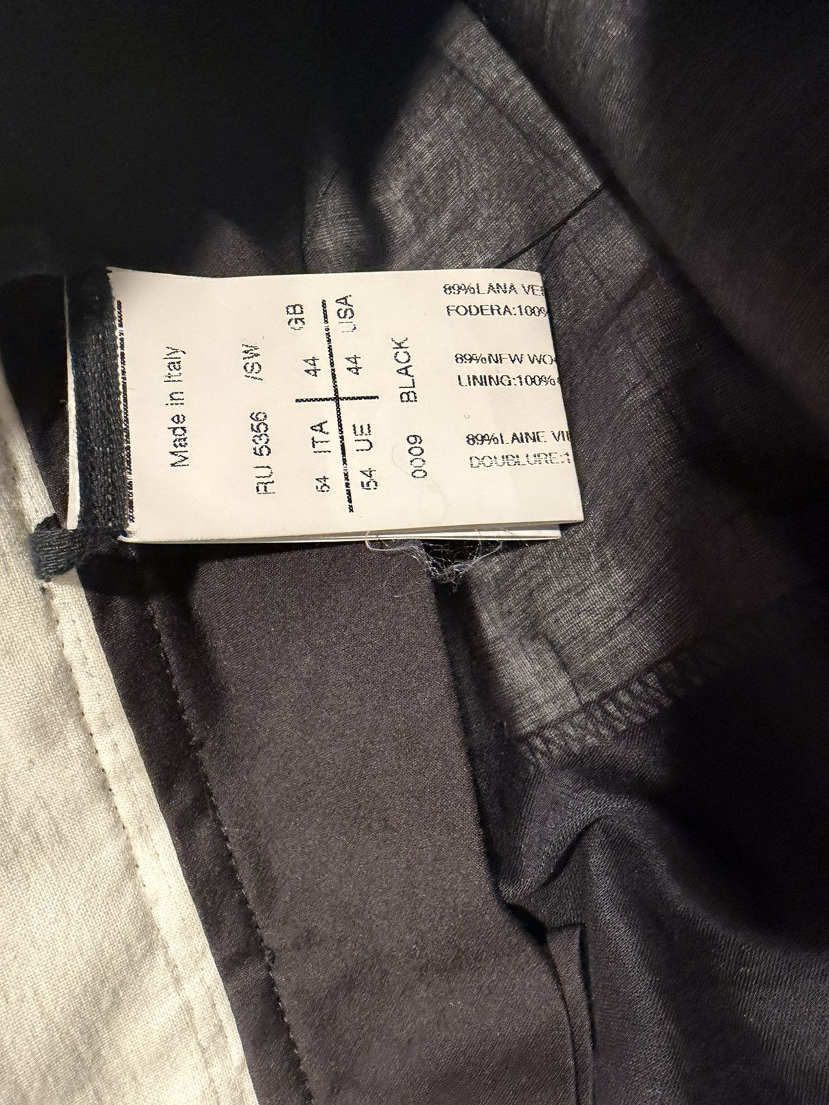 Rick Owens Rick owens mens pants. 54/38. $1190 Size US 38 / EU 54 - 8 Thumbnail
