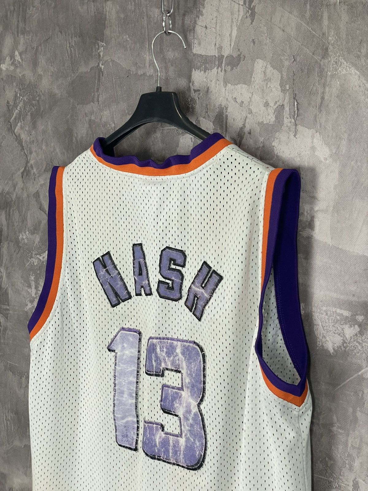 NBA × Vintage Phoenix Suns 13 Nash Purple NBA Jersey Size US XL / EU 56 / 4 - 2 Thumbnail
