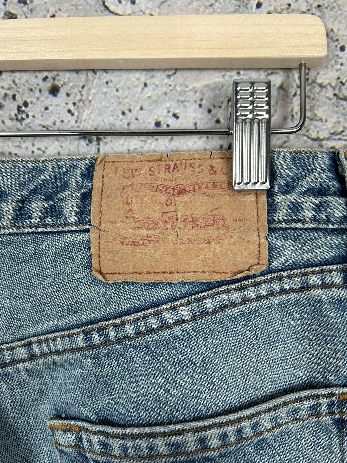 Levi's Vintage Clothing Vintage Levi’s 510 Selvedge Denim 1992 Rare Archival 90s Size US 33 - 7 Thumbnail