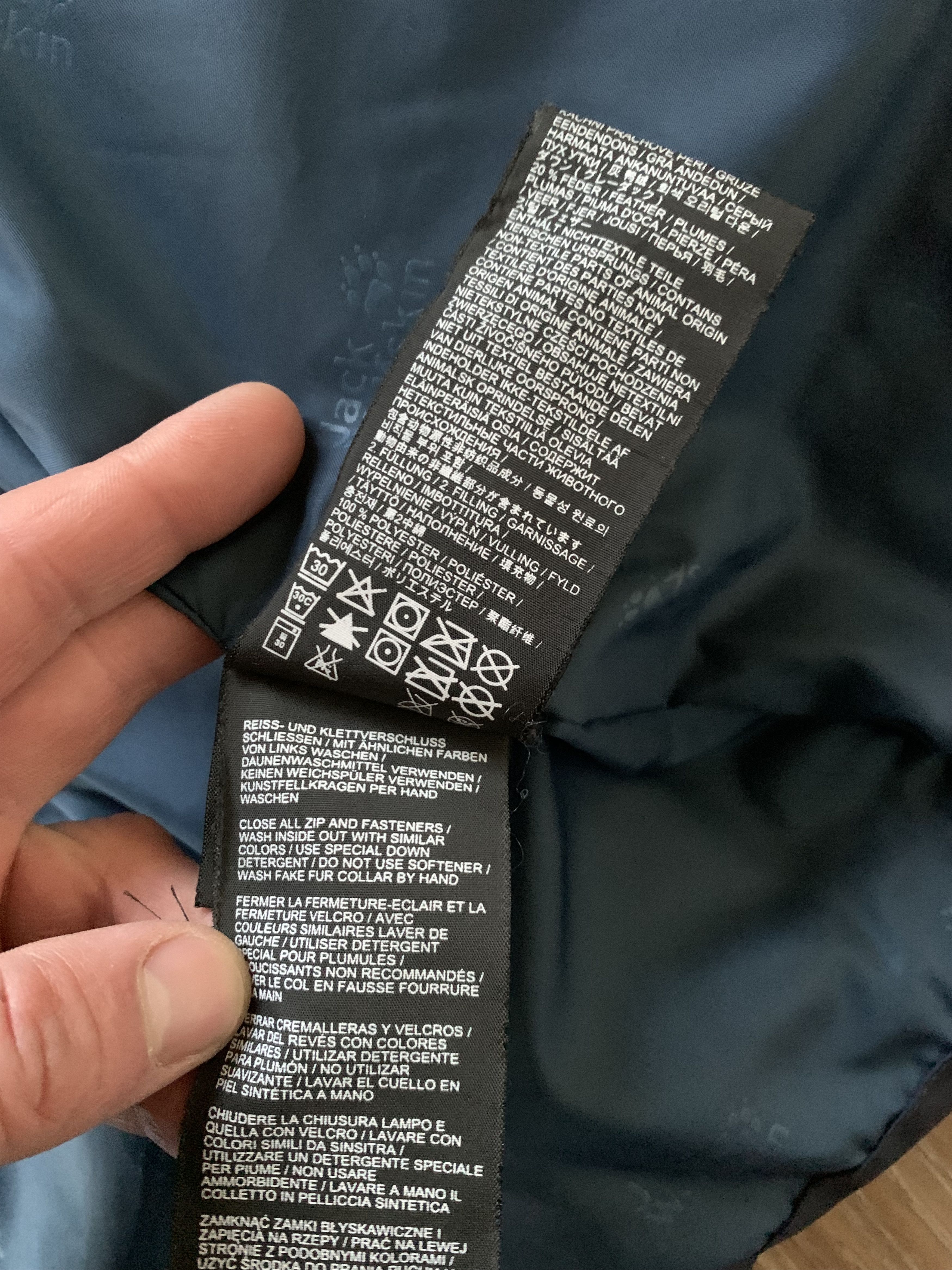 Jack Wolfskin Womens Jack Wolfskin Baffin Down Jacket Stormlock Size XXL / US 16-18 / IT 52-54 - 13 Thumbnail