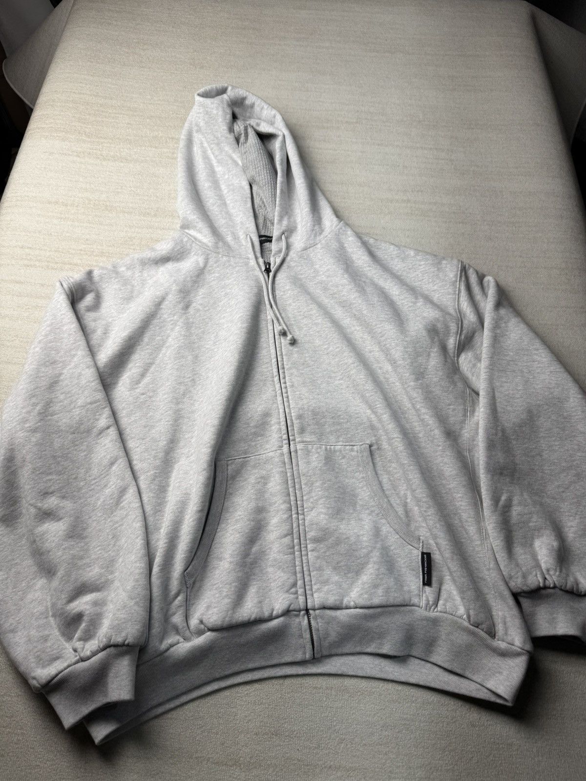 Gosha Rubchinskiy Waffle lined zip hoodie Size US L / EU 52-54 / 3 - 6 Thumbnail