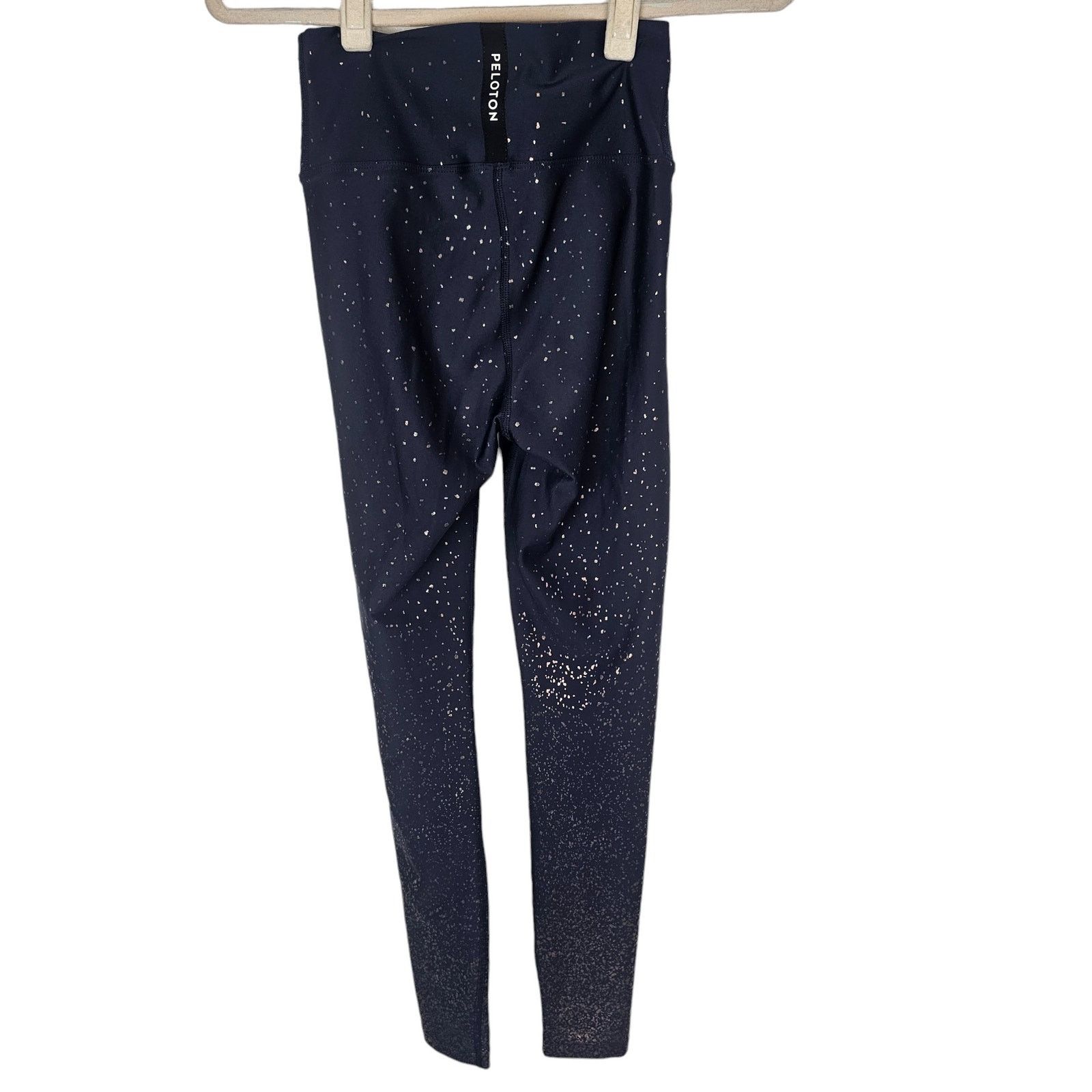 Peloton Peloton Womens Show Your Sparkle High Rise Leggings Sz S Size 23" - 7 Thumbnail