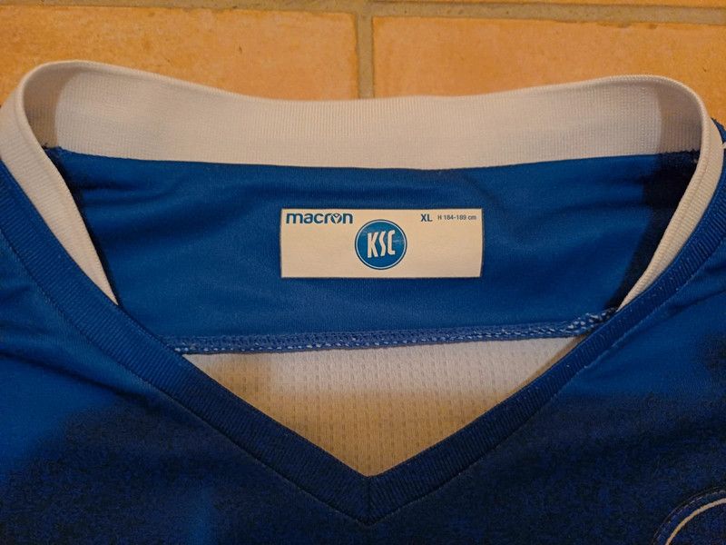 Macron Karlsruher 2019-20 home shirt Size US XL / EU 56 / 4 - 11 Thumbnail