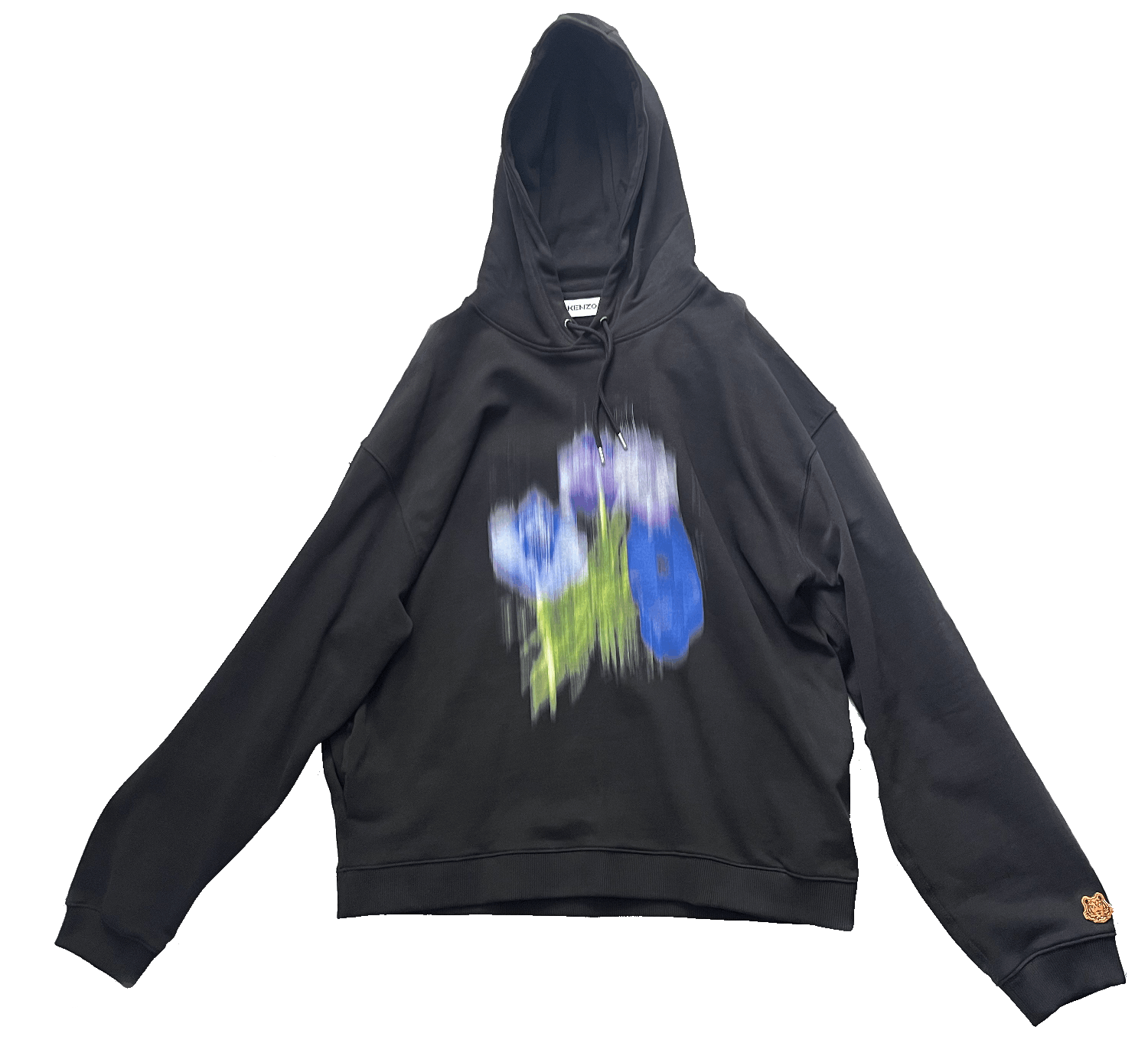 Kenzo Kenzo Blur Flower Graphic Hoodie Size US XL / EU 56 / 4 - 1 Thumbnail