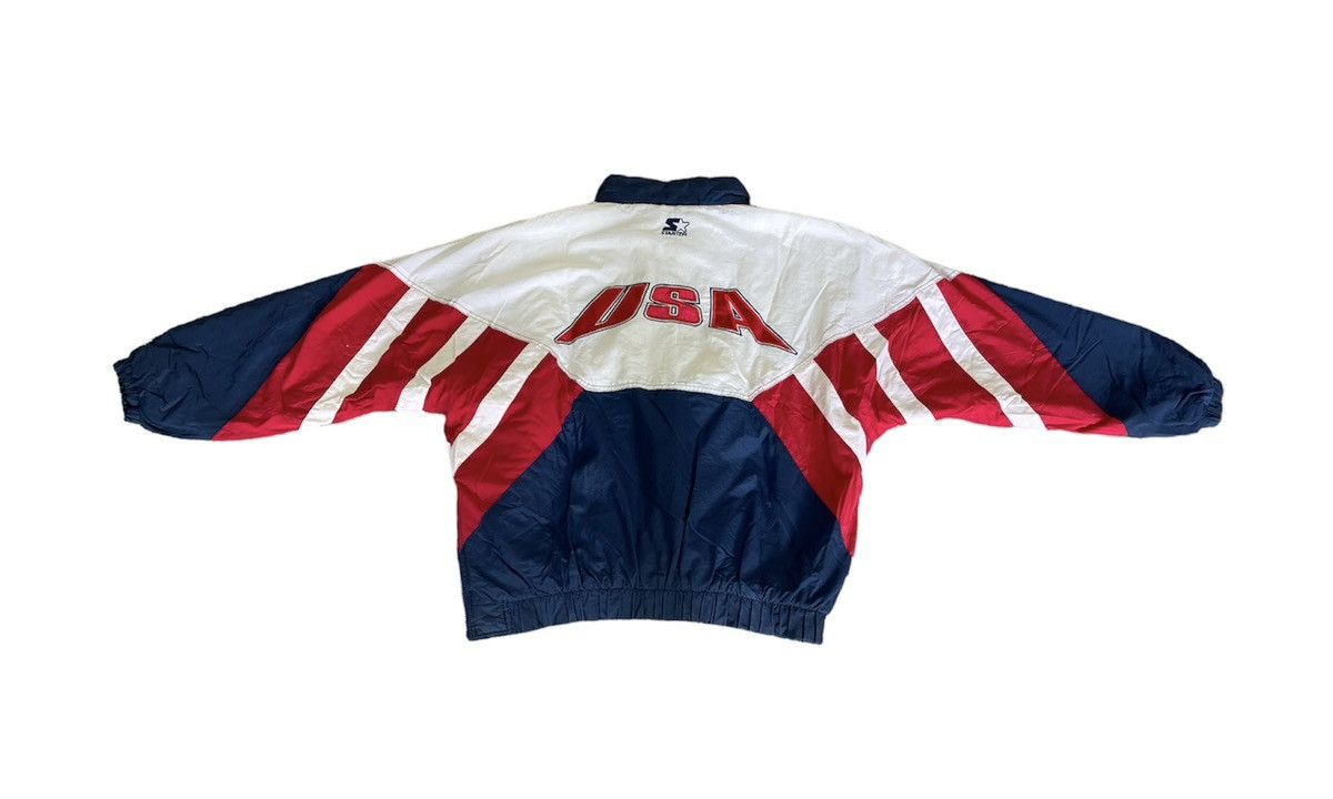 Starter Vintage Starter Atlanta 1996 Olympics USA Anorak Size US XL / EU 56 / 4 - 2 Thumbnail