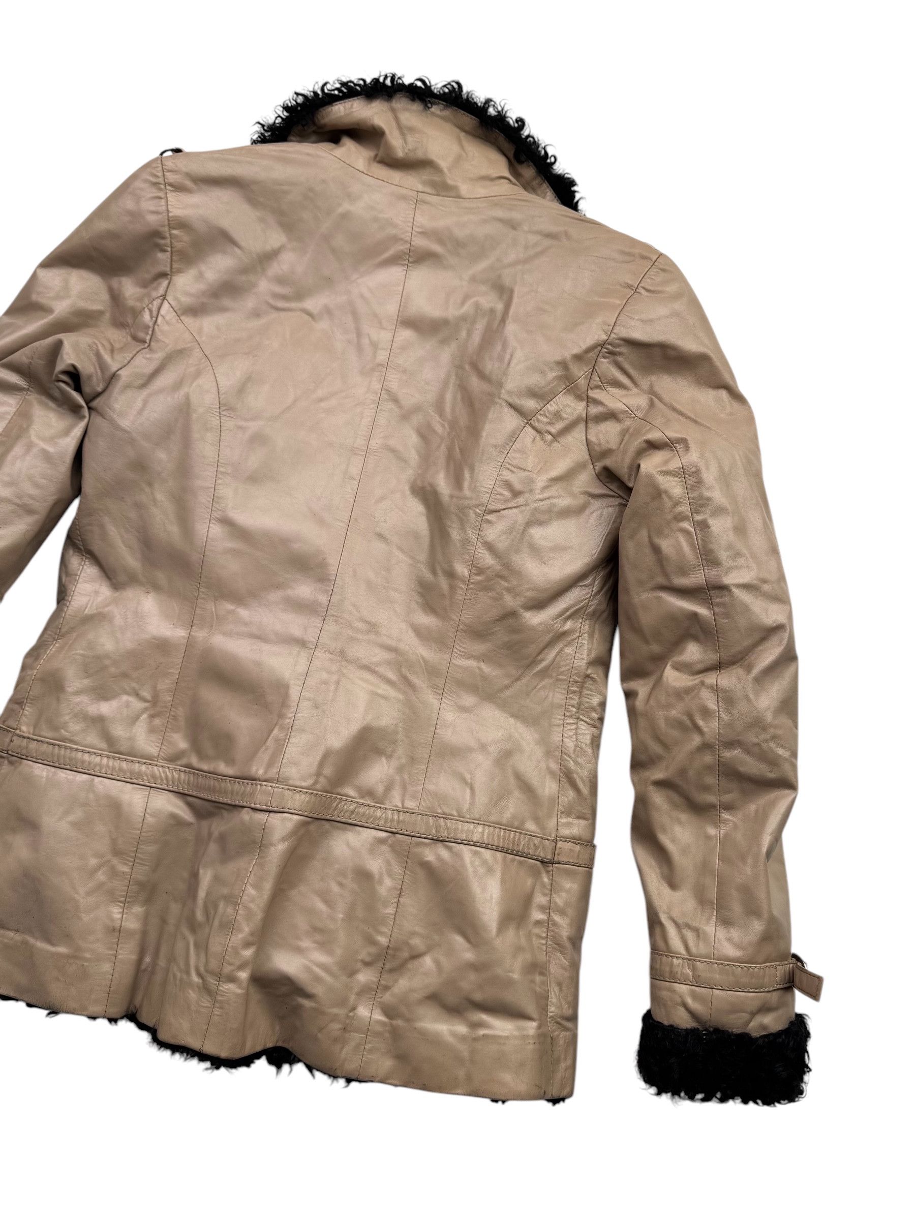 Japanese Brand Vintage Real Sheepskin Coat W120(V9) Size XS / US 0-2 / IT 36-38 - 10 Thumbnail